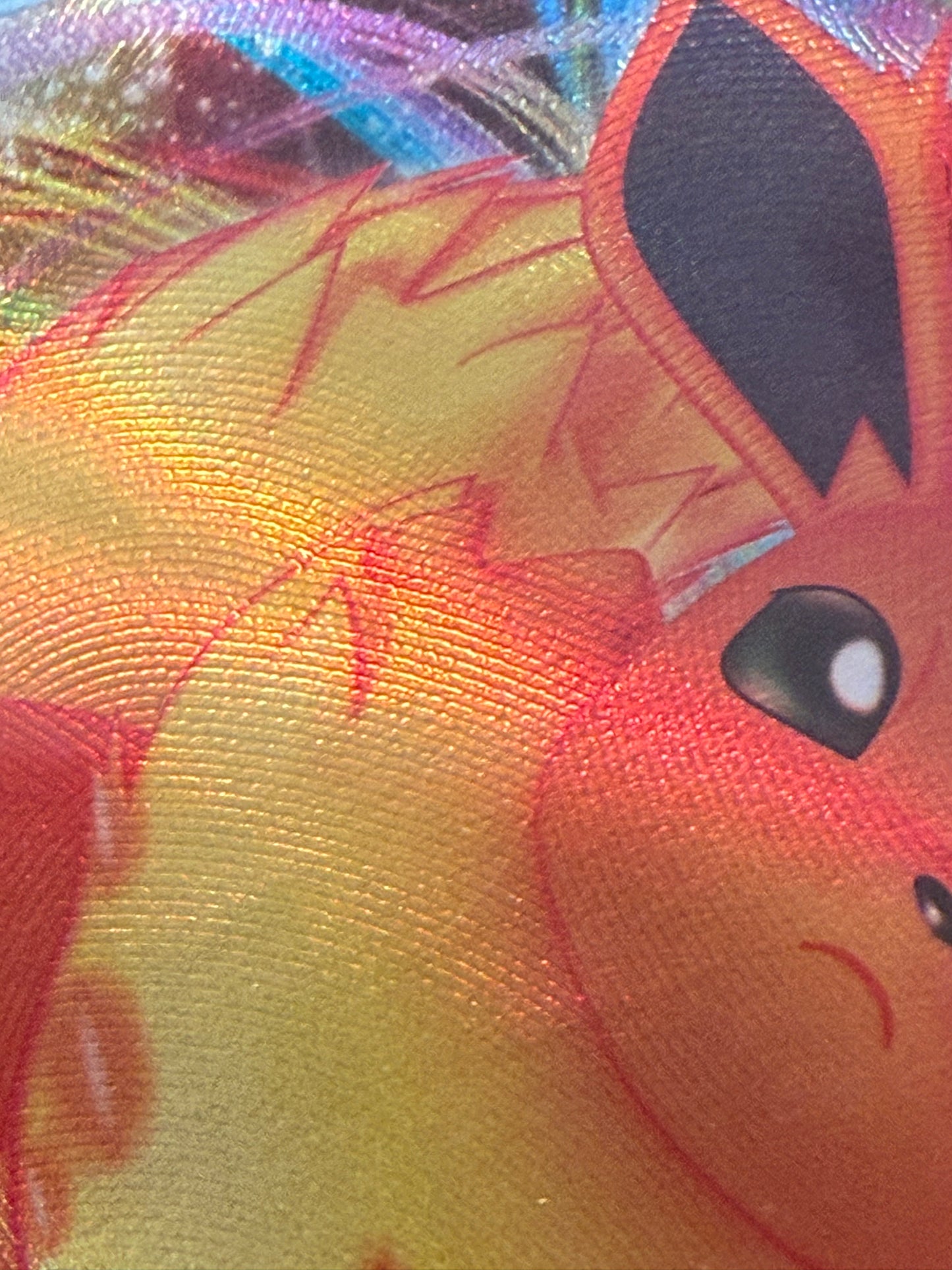 Flareon V #169 Pokemon Evolving Skies