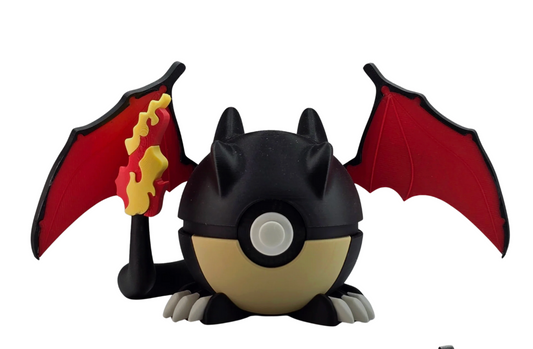 Shiny Charizard Pokemon Inspired Character Ball