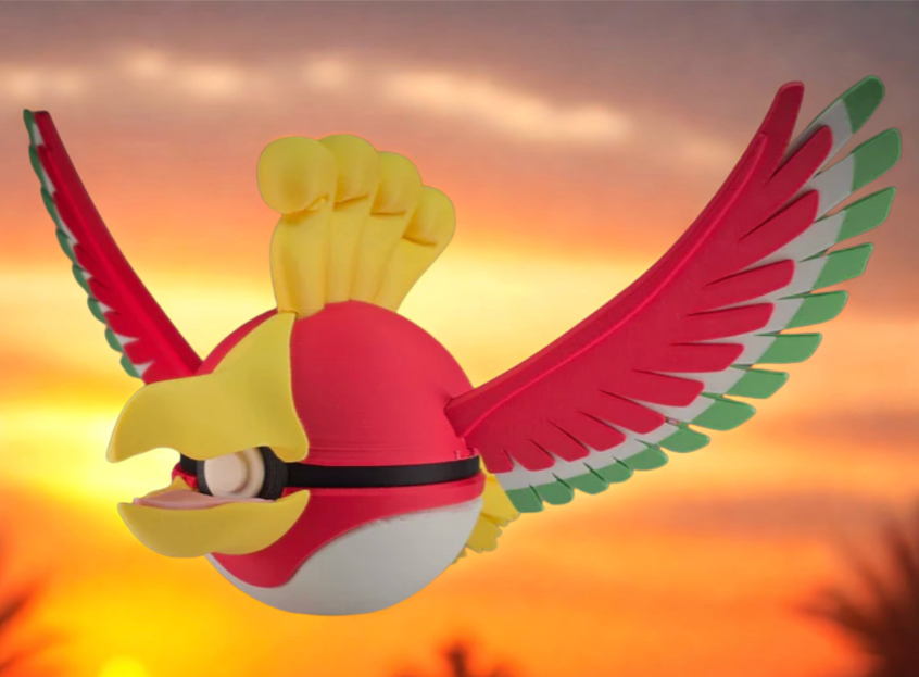 Ho-Oh Character Ball