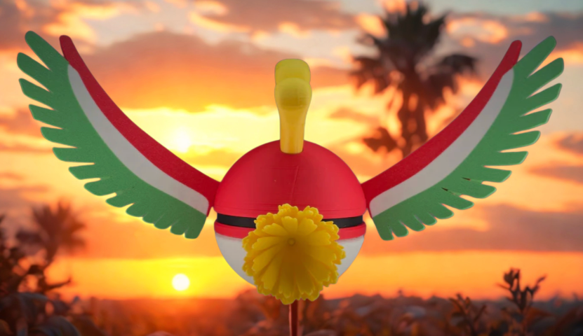 Ho-Oh Character Ball