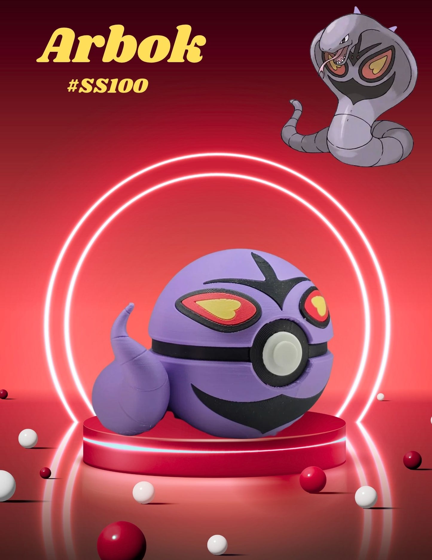 Blind Box Option: Pokemon Inspired Collectible Character Pokeballs