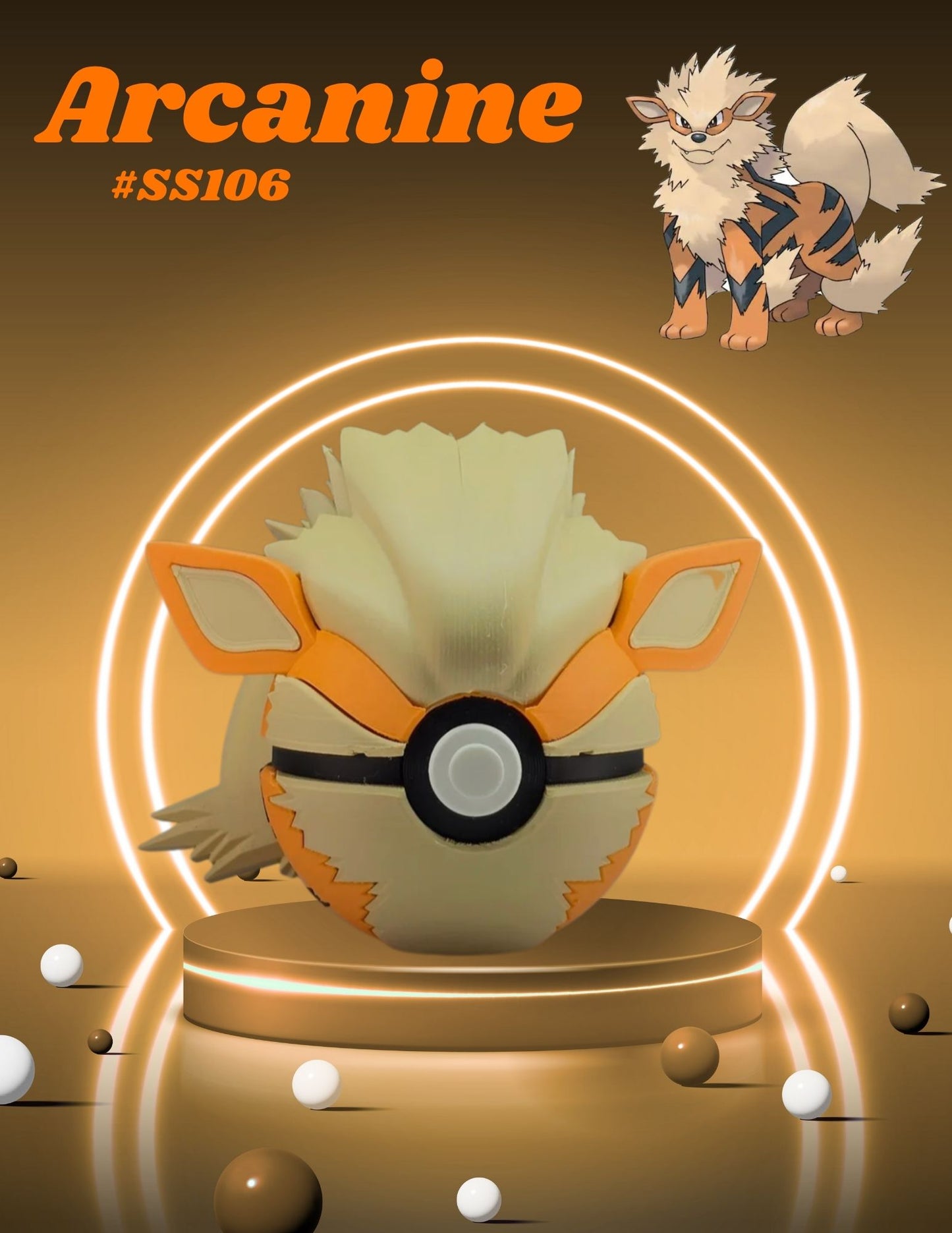 Blind Box Option: Pokemon Inspired Collectible Character Pokeballs