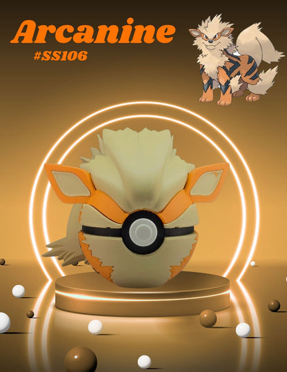 Blind Box Option: Pokemon Inspired Collectible Character Pokeballs