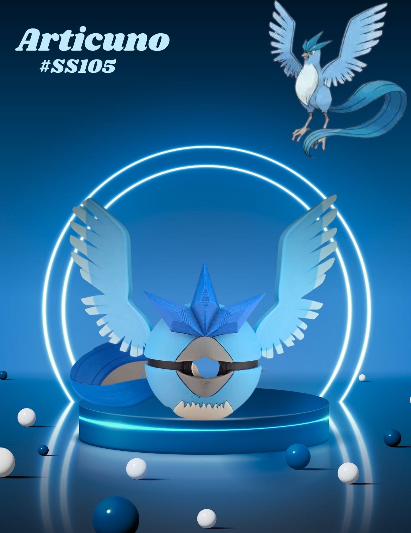 Blind Box Option: Pokemon Inspired Collectible Character Pokeballs