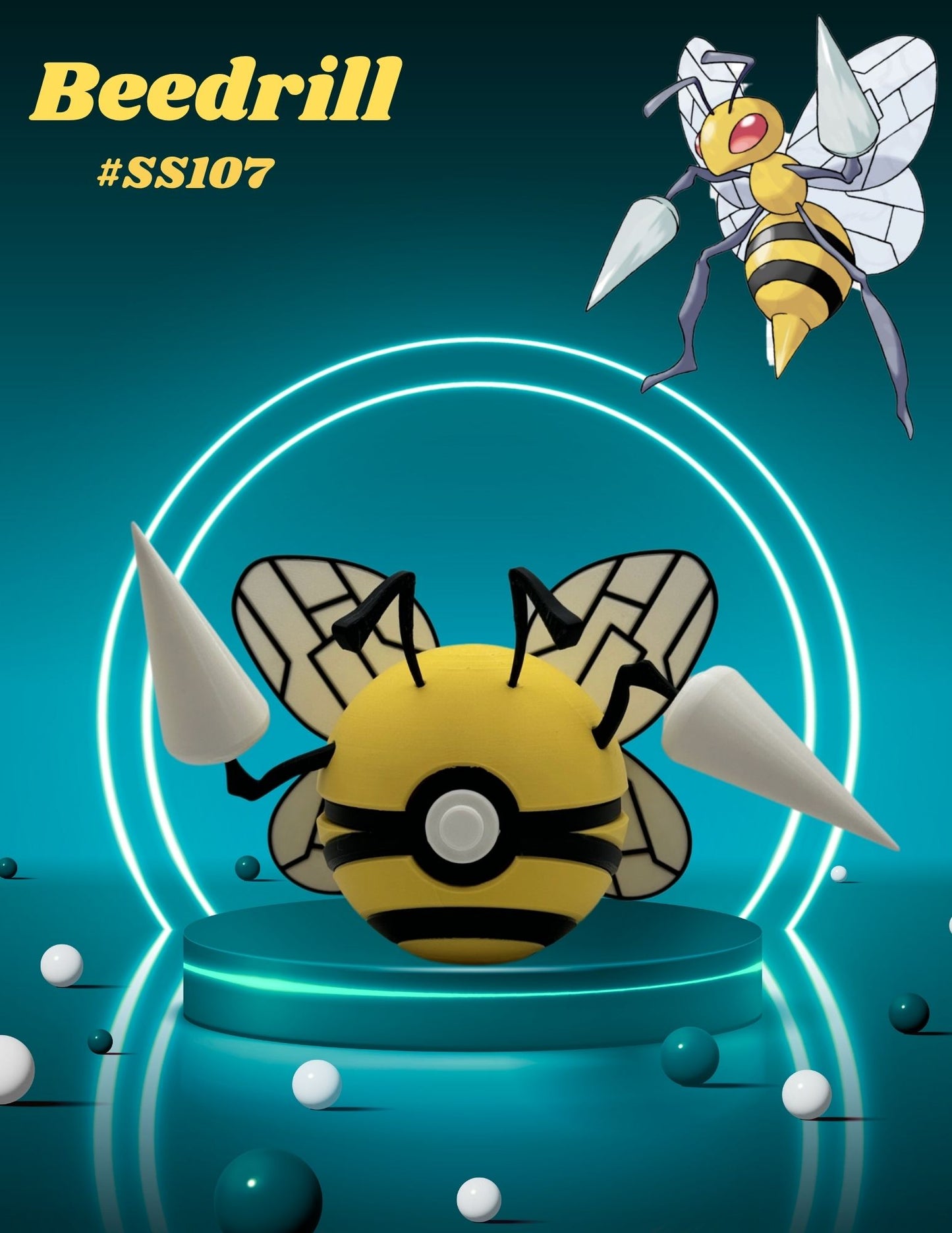 Blind Box Option: Pokemon Inspired Collectible Character Pokeballs