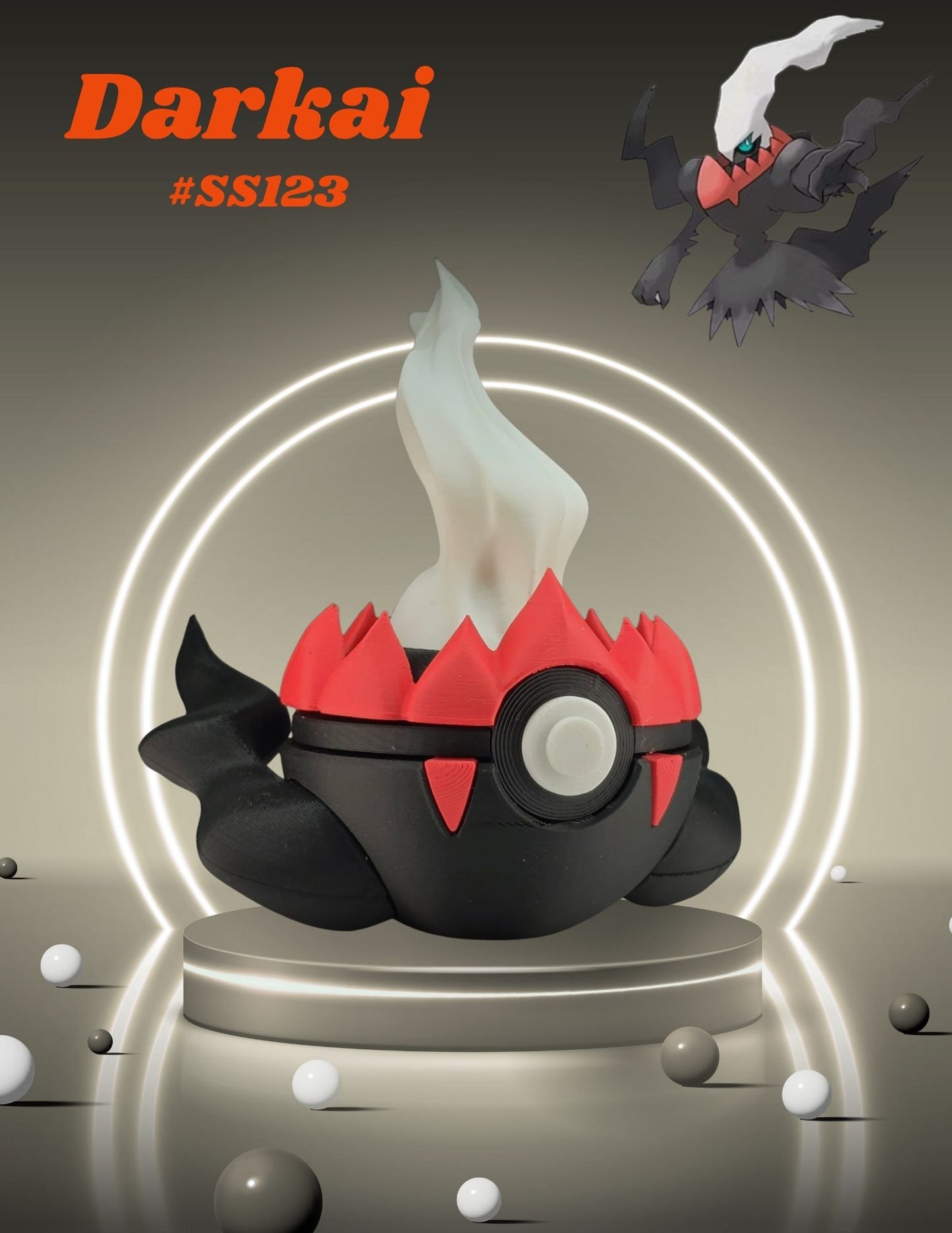 Blind Box Option: Pokemon Inspired Collectible Character Pokeballs