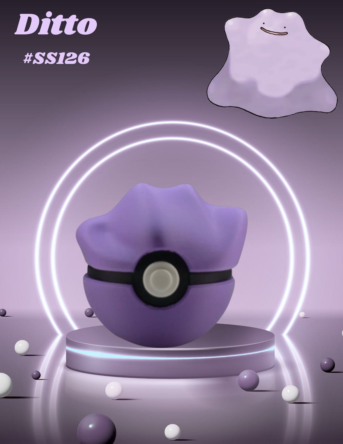 Blind Box Option: Pokemon Inspired Collectible Character Pokeballs