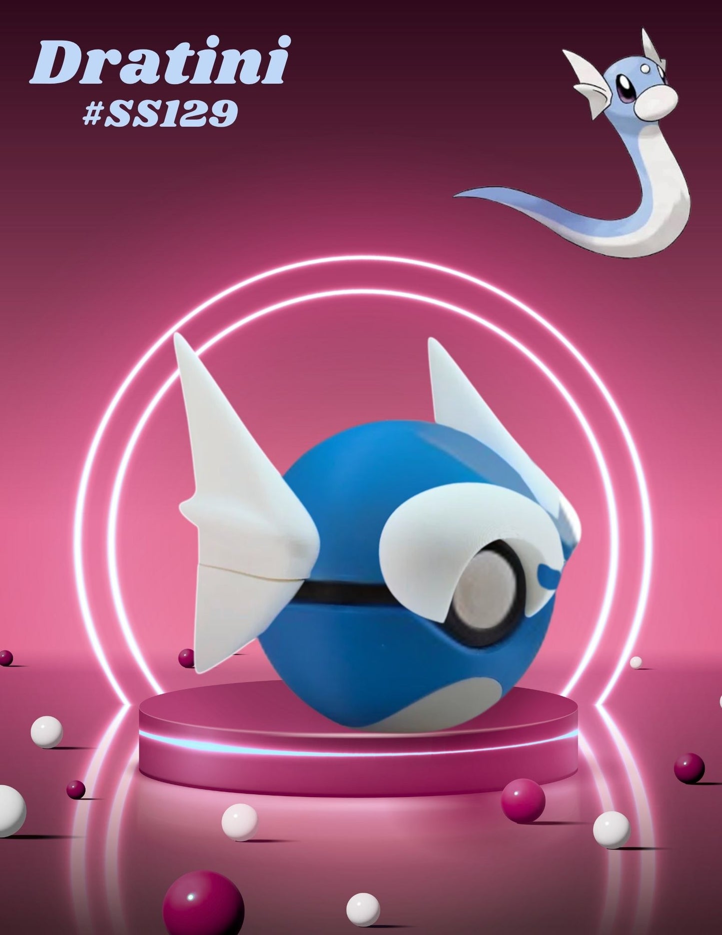 Blind Box Option: Pokemon Inspired Collectible Character Pokeballs