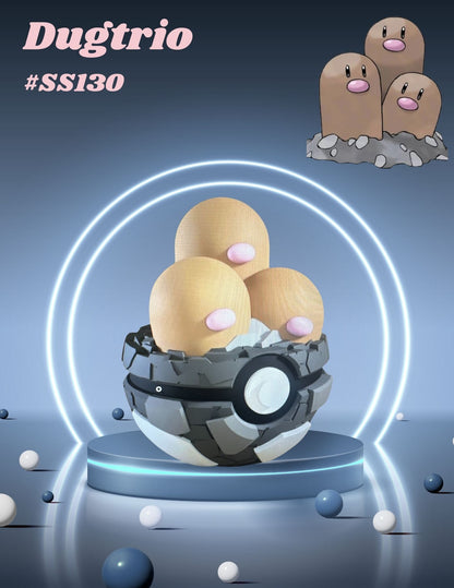 Blind Box Option: Pokemon Inspired Collectible Character Pokeballs