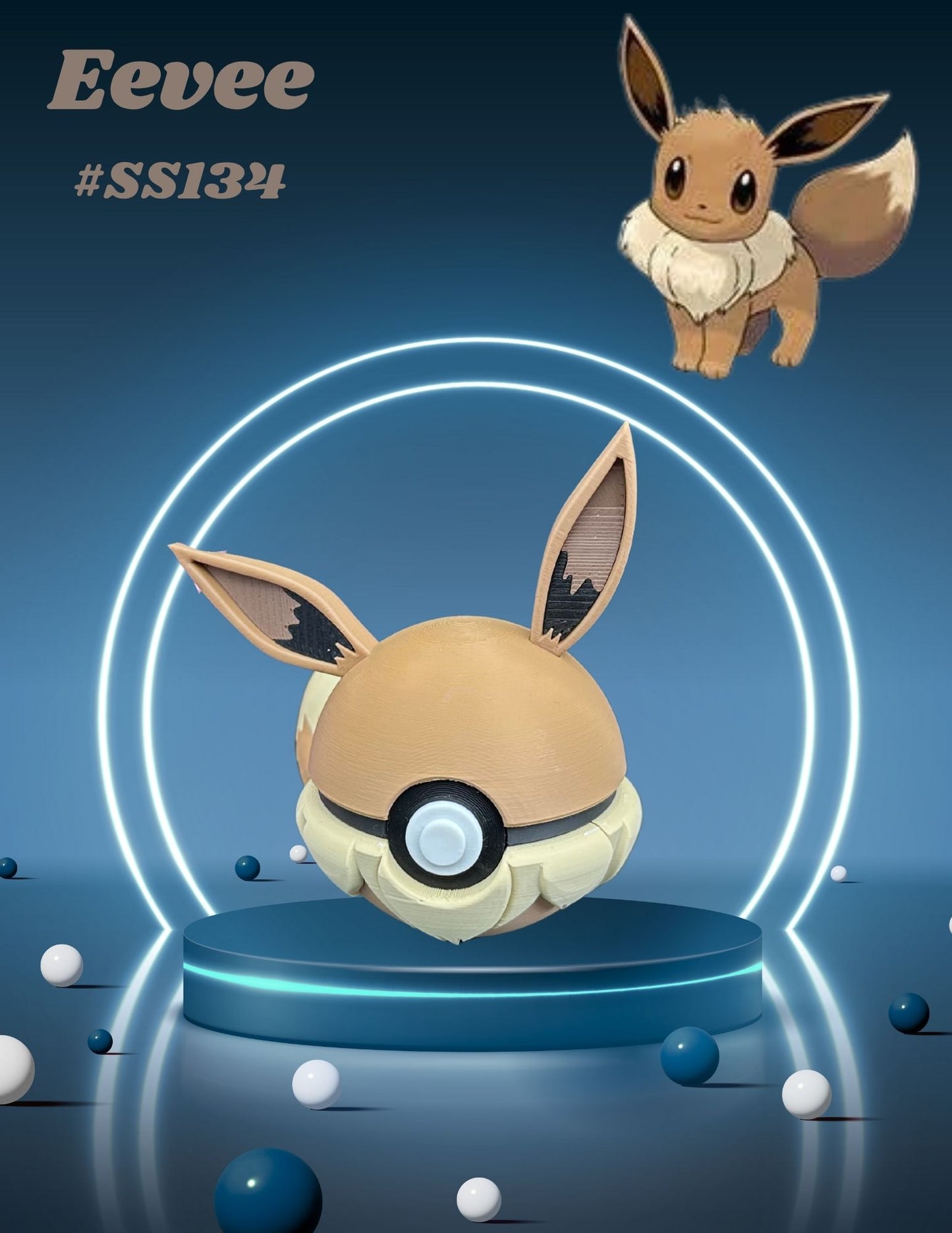 Blind Box Option: Pokemon Inspired Collectible Character Pokeballs