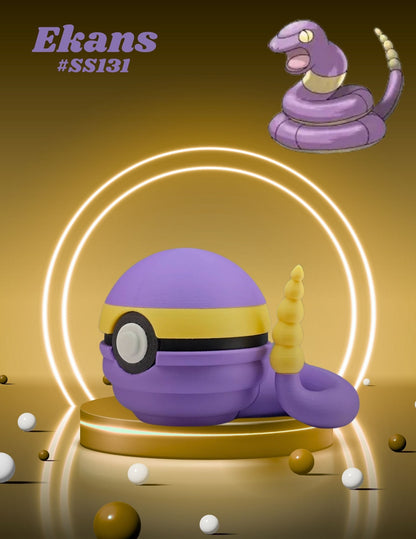 Blind Box Option: Pokemon Inspired Collectible Character Pokeballs