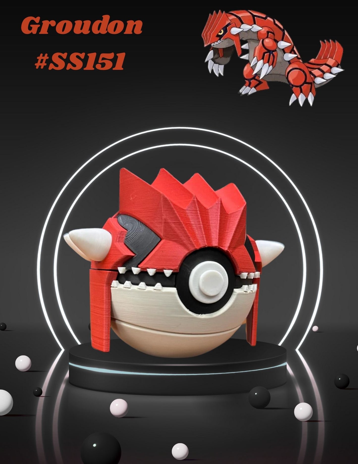 Blind Box Option: Pokemon Inspired Collectible Character Pokeballs