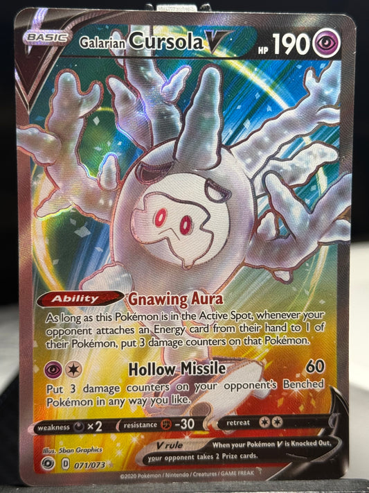 Galarian Cursola V 71 Ultra Rare