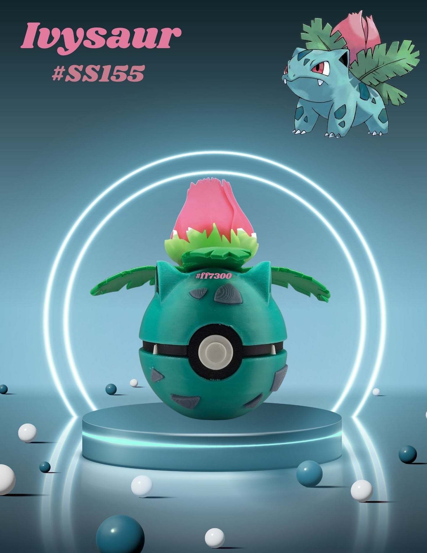 Blind Box Option: Pokemon Inspired Collectible Character Pokeballs