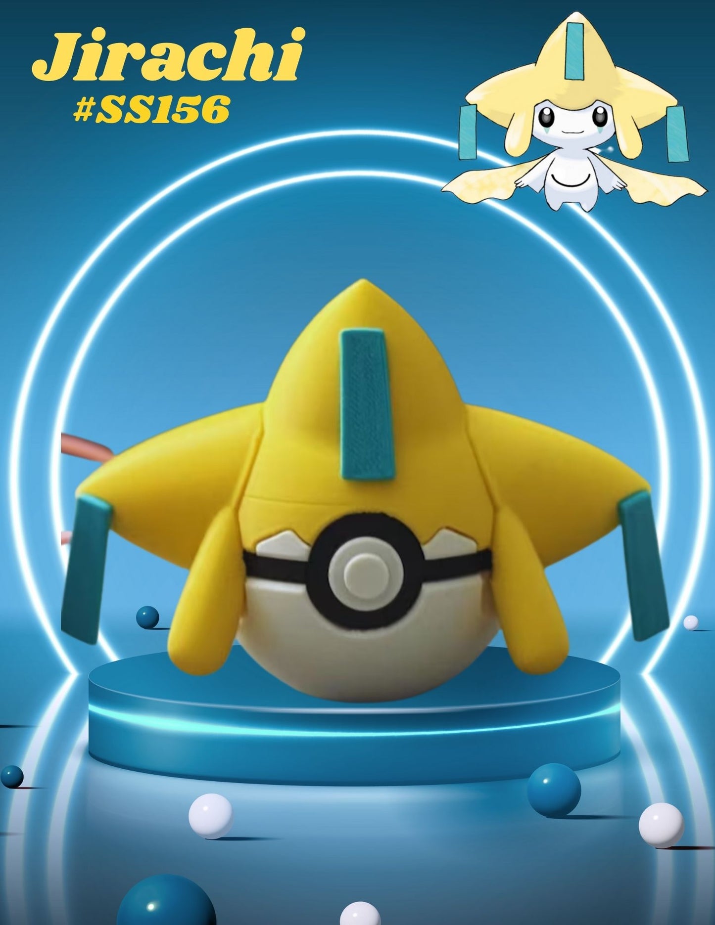 Blind Box Option: Pokemon Inspired Collectible Character Pokeballs