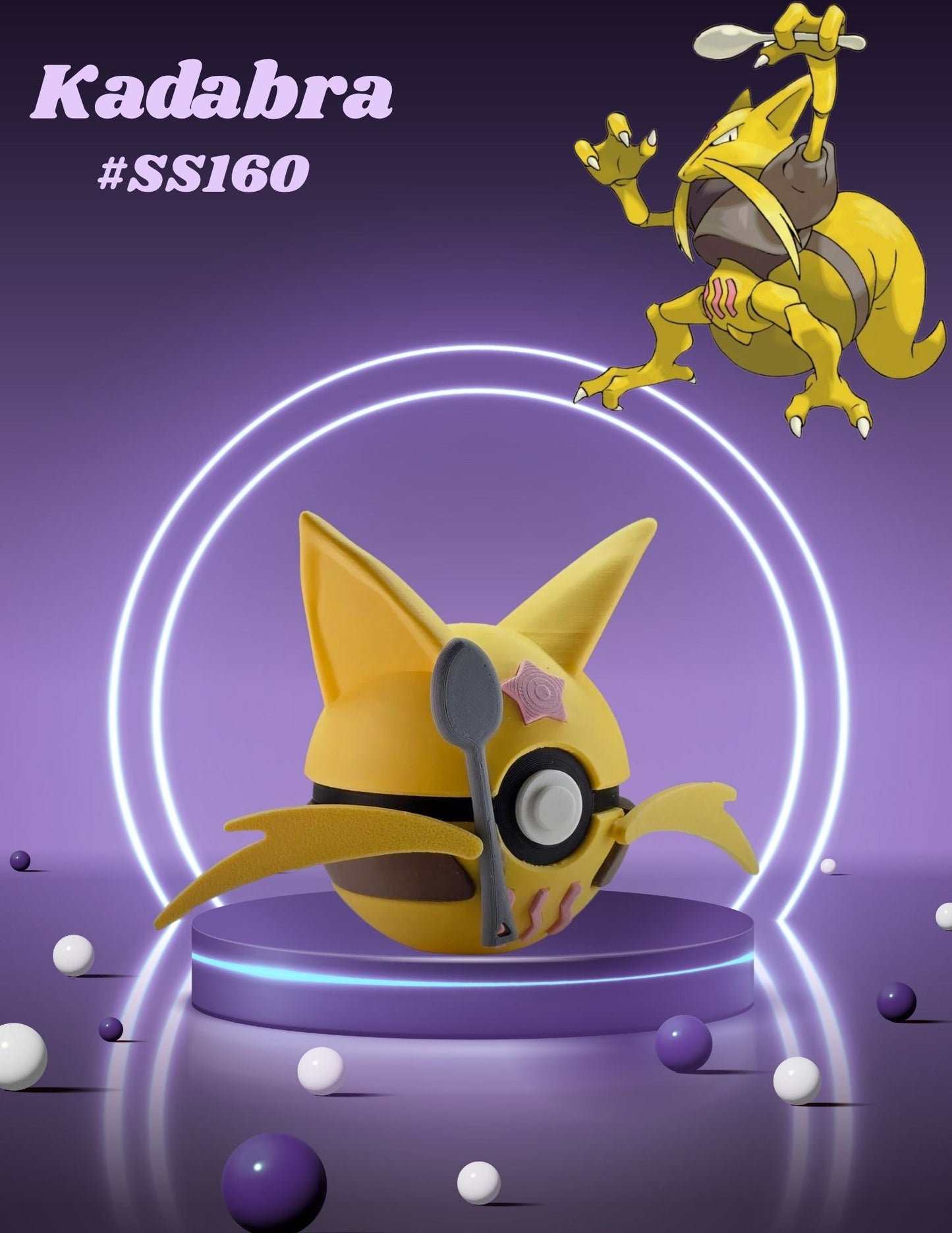 Blind Box Option: Pokemon Inspired Collectible Character Pokeballs