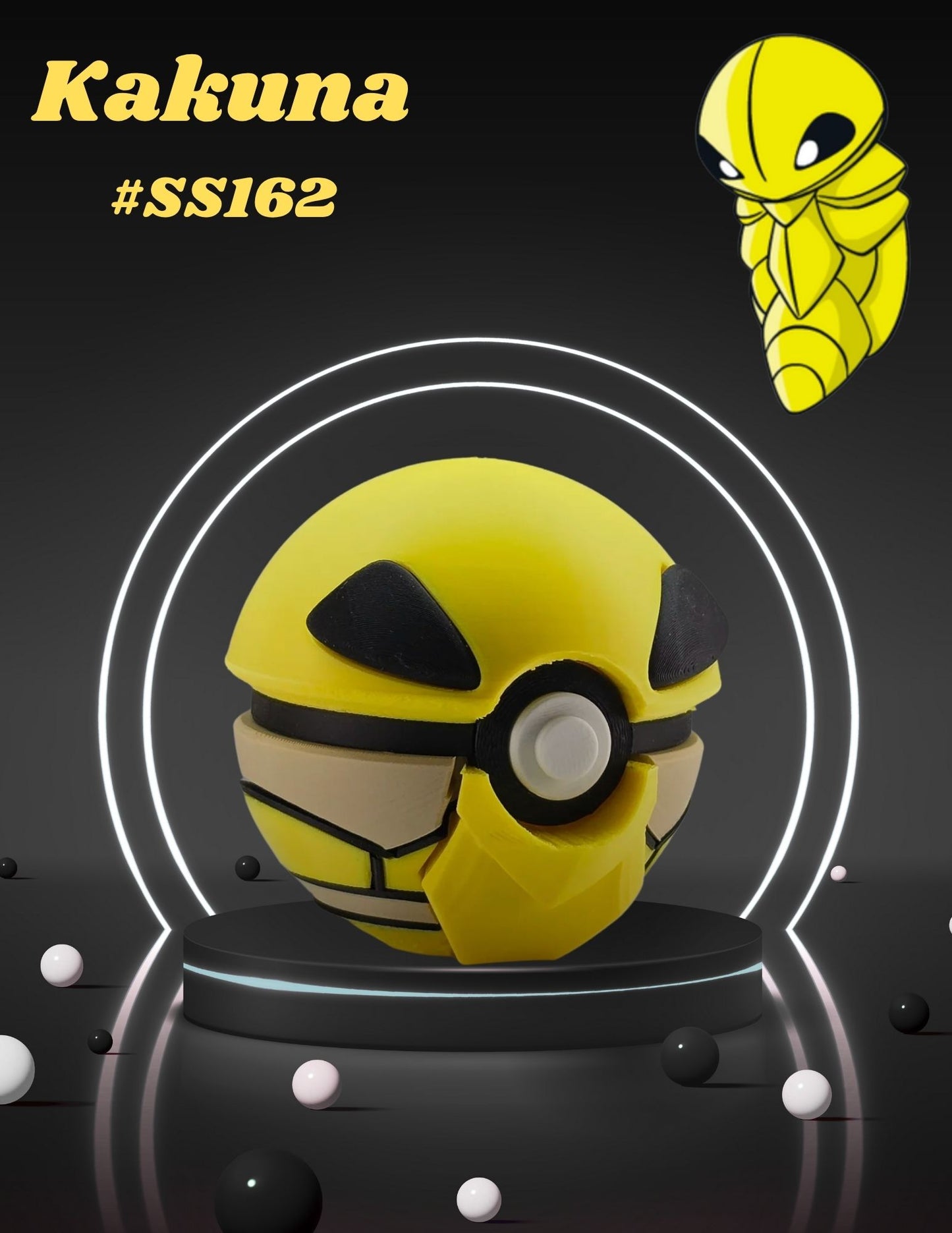 Blind Box Option: Pokemon Inspired Collectible Character Pokeballs