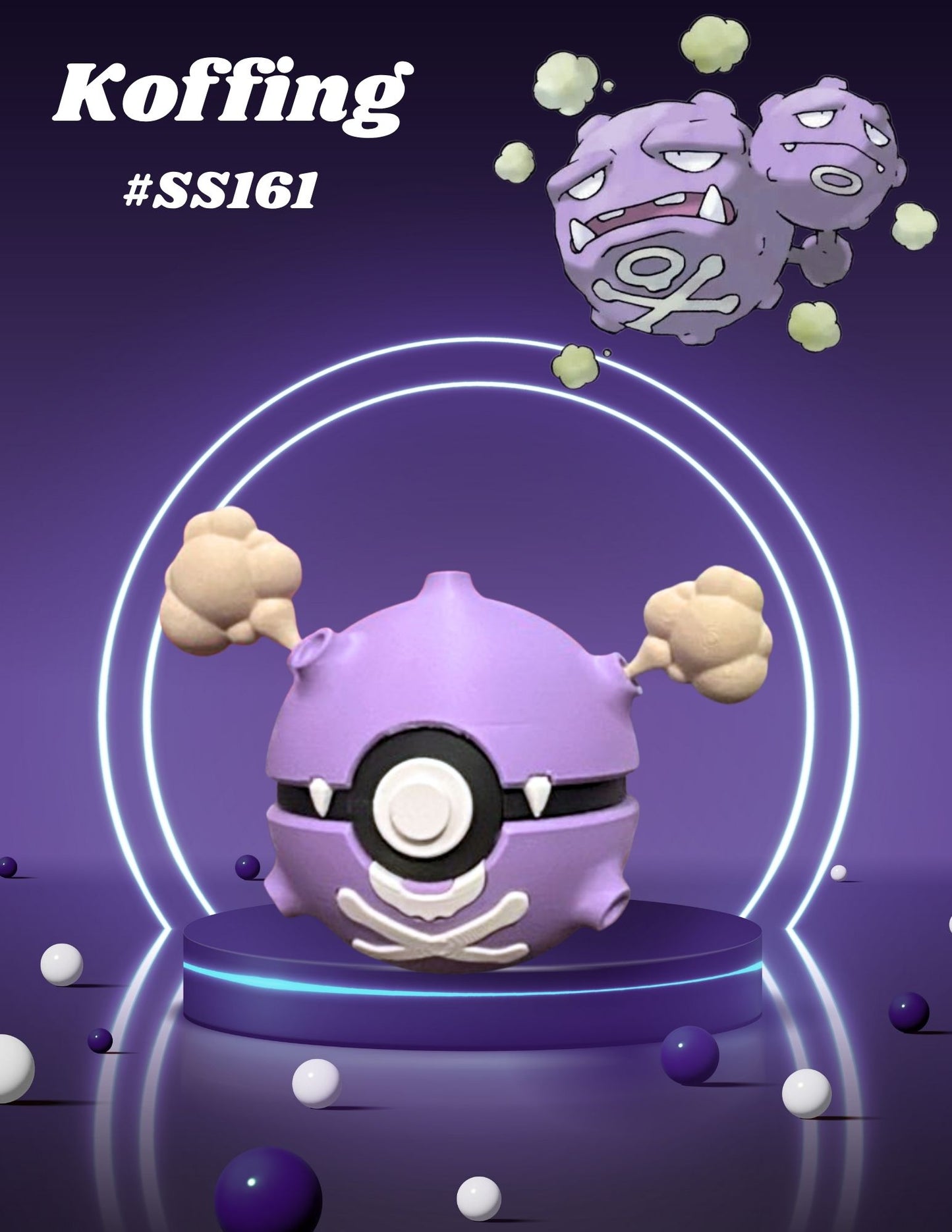 Blind Box Option: Pokemon Inspired Collectible Character Pokeballs