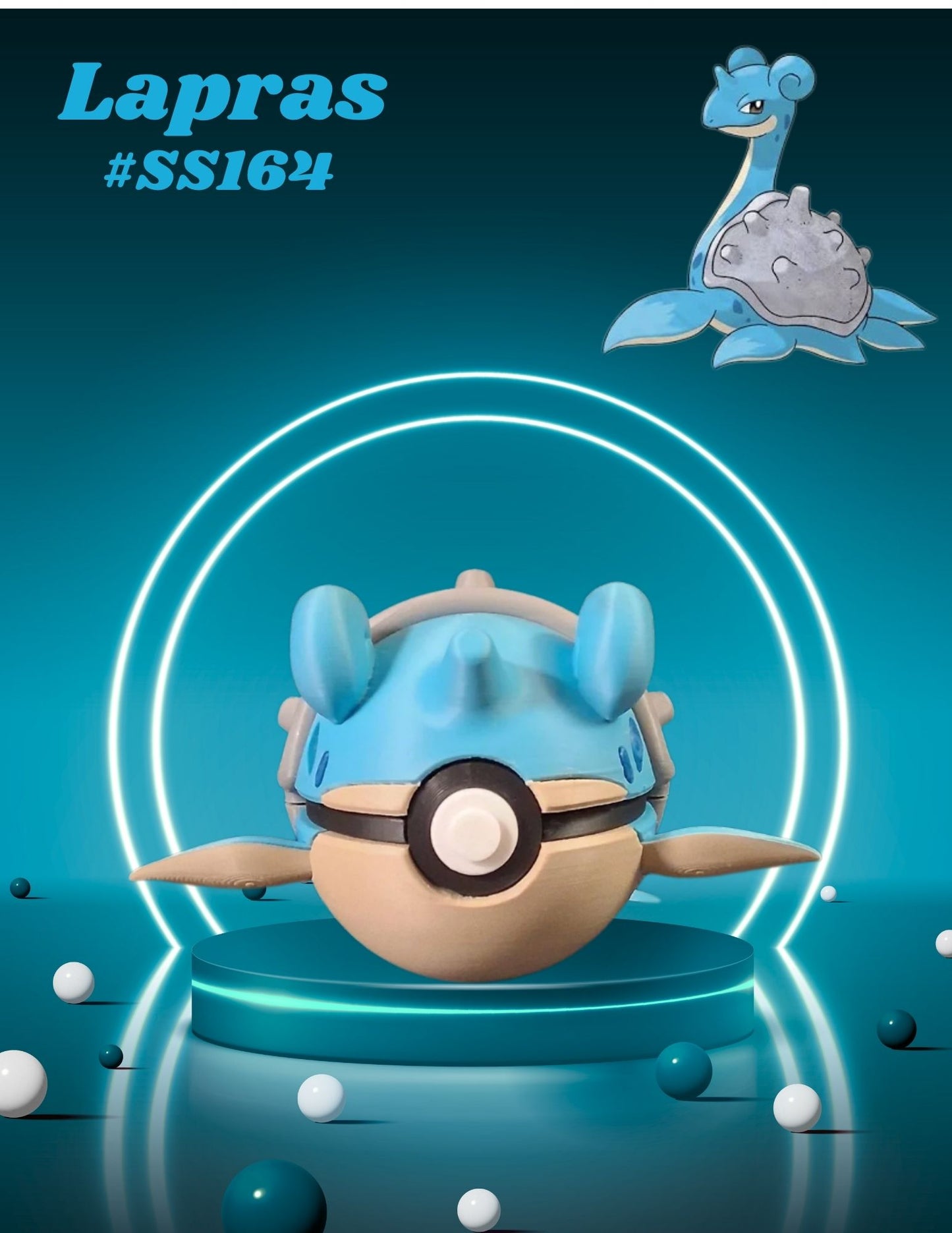 Blind Box Option: Pokemon Inspired Collectible Character Pokeballs