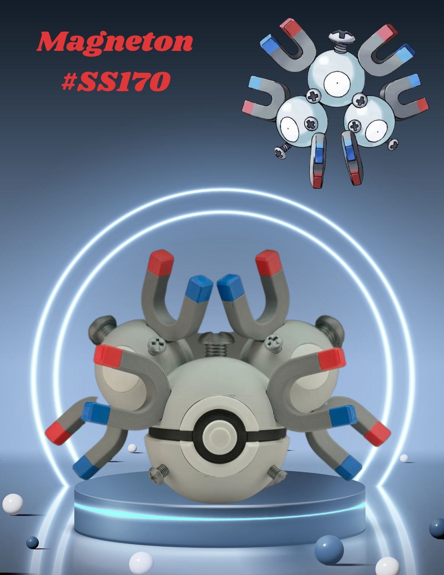 Blind Box Option: Pokemon Inspired Collectible Character Pokeballs