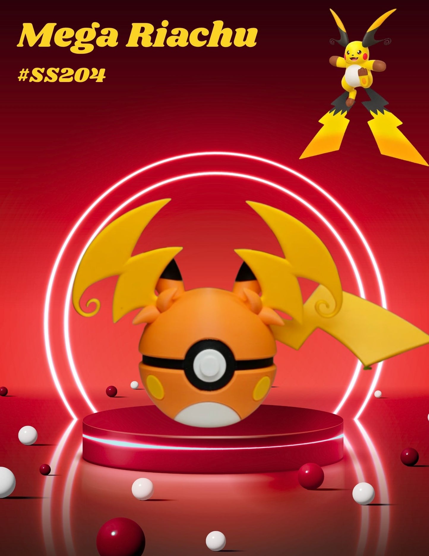 Blind Box Option: Pokemon Inspired Collectible Character Pokeballs