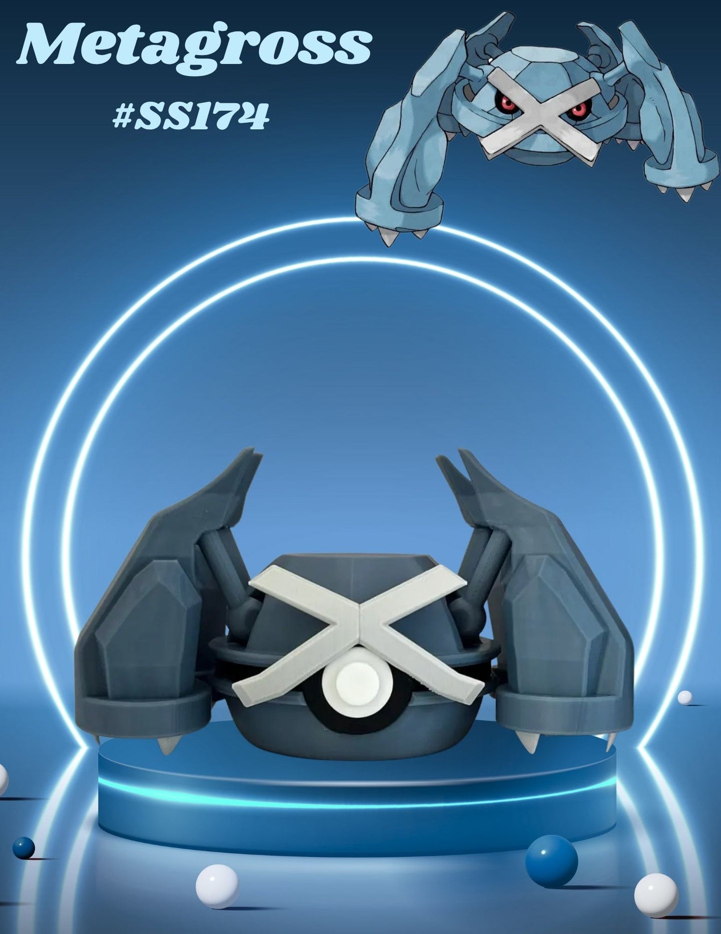 Blind Box Option: Pokemon Inspired Collectible Character Pokeballs