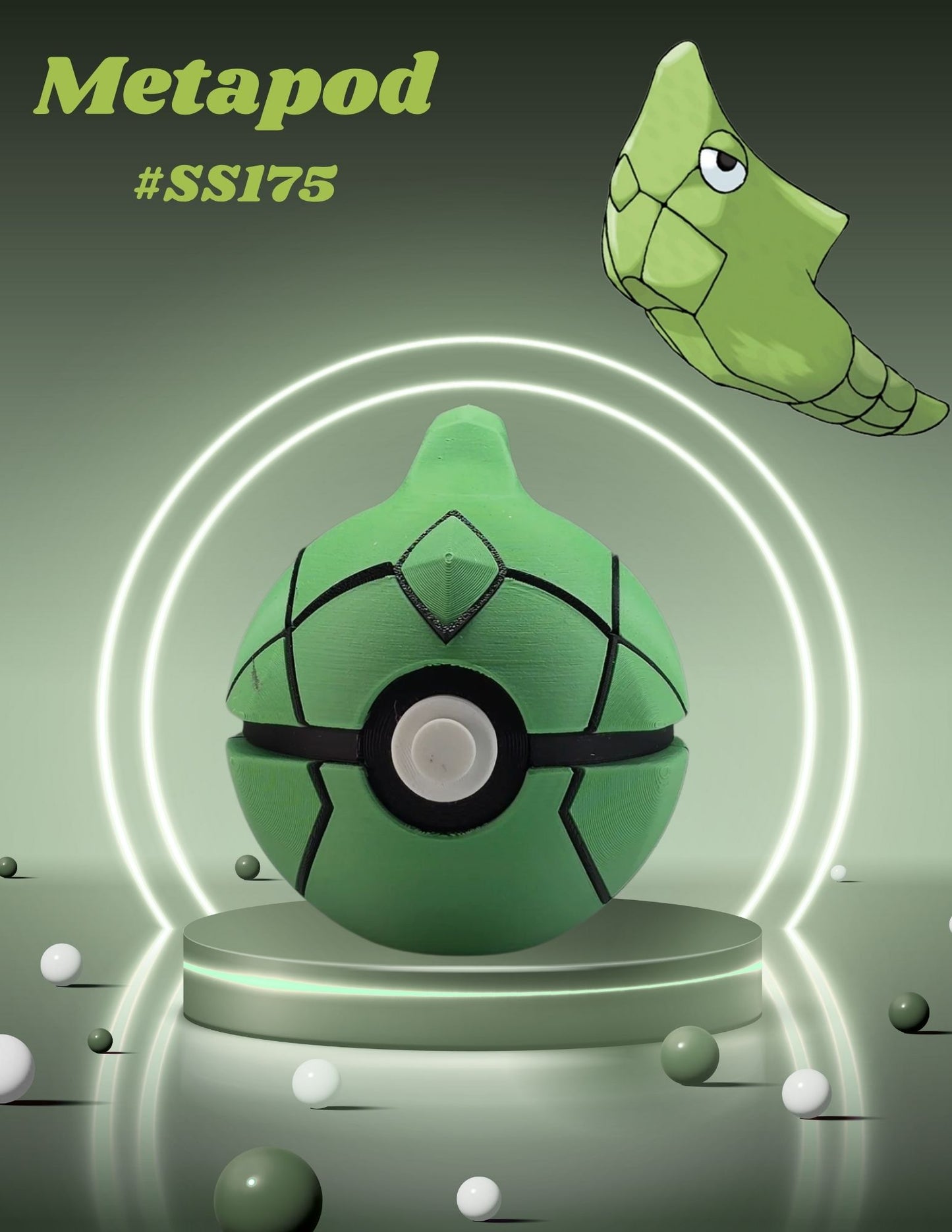 Blind Box Option: Pokemon Inspired Collectible Character Pokeballs