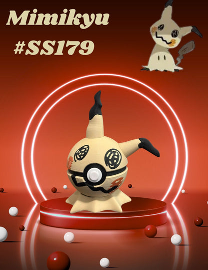 Blind Box Option: Pokemon Inspired Collectible Character Pokeballs