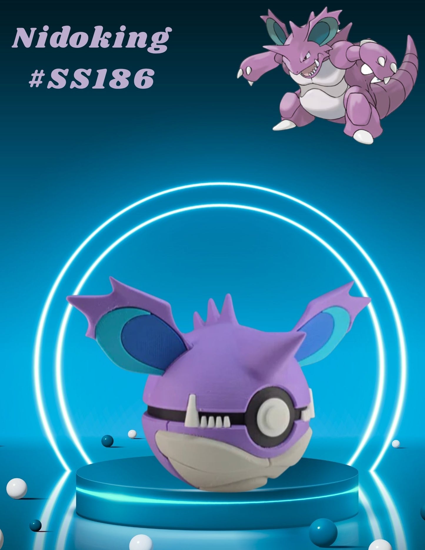 Blind Box Option: Pokemon Inspired Collectible Character Pokeballs