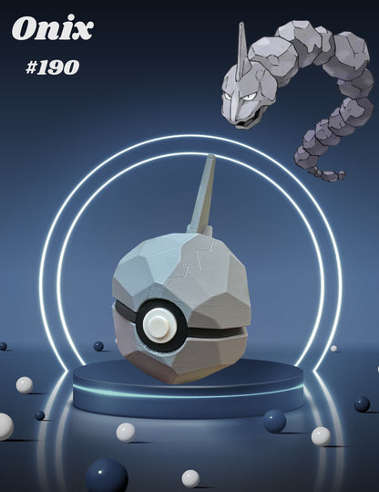 Blind Box Option: Pokemon Inspired Collectible Character Pokeballs