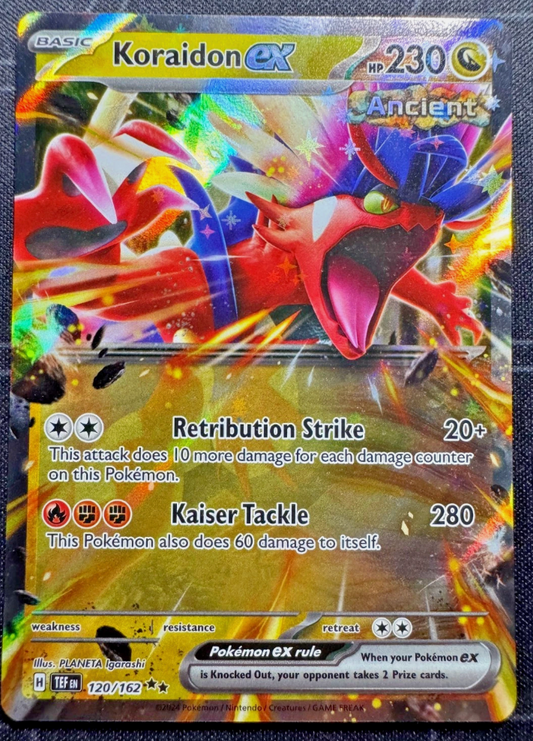 Koraidon EX Temporal Fates 120/162