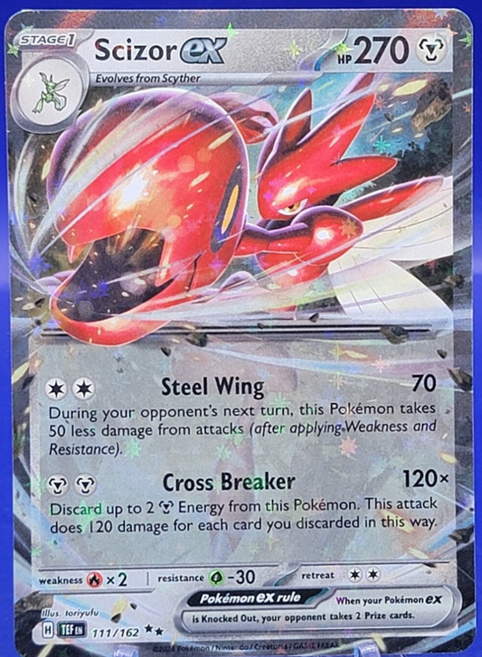 Scizor EX Temporal Fates 111/162