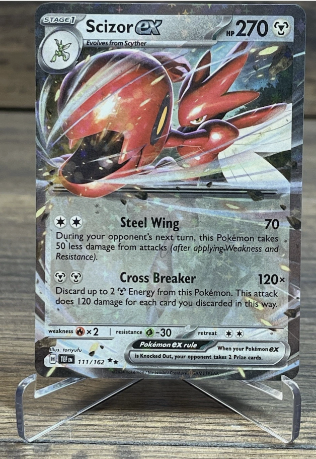 Scizor EX Temporal Fates 111/162
