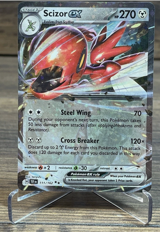 Scizor EX Temporal Fates 111/162