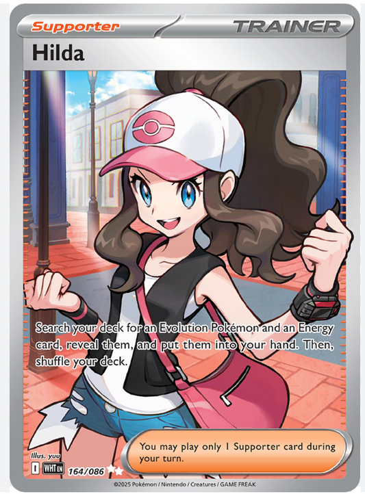 Hilda 164/086 Sv: White Flare Holo