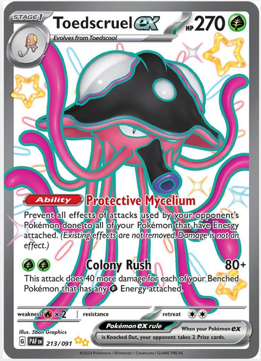Toedscruel Ex Paldean Fates 213