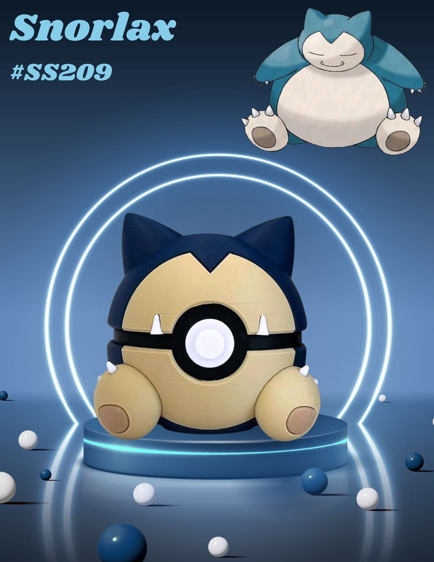 Blind Box Option: Pokemon Inspired Collectible Character Pokeballs