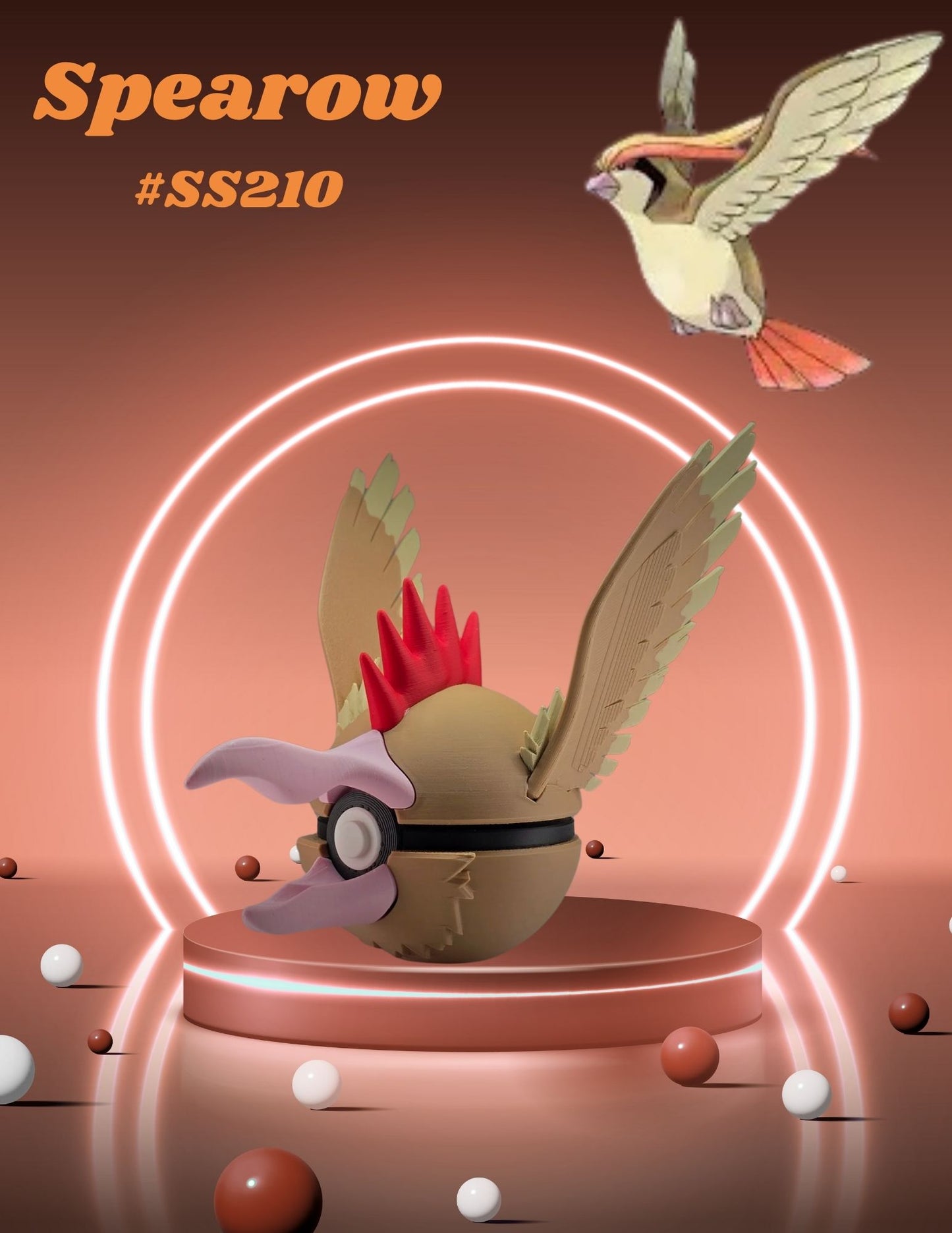 Blind Box Option: Pokemon Inspired Collectible Character Pokeballs