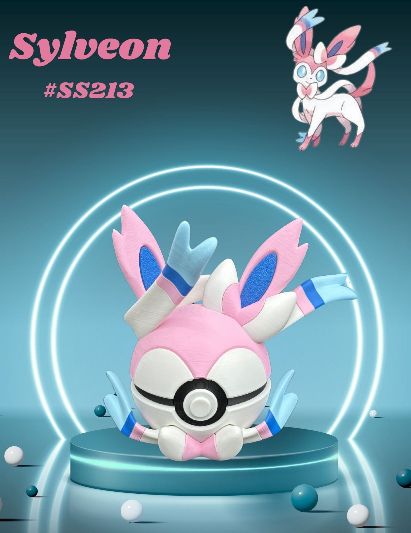 Blind Box Option: Pokemon Inspired Collectible Character Pokeballs