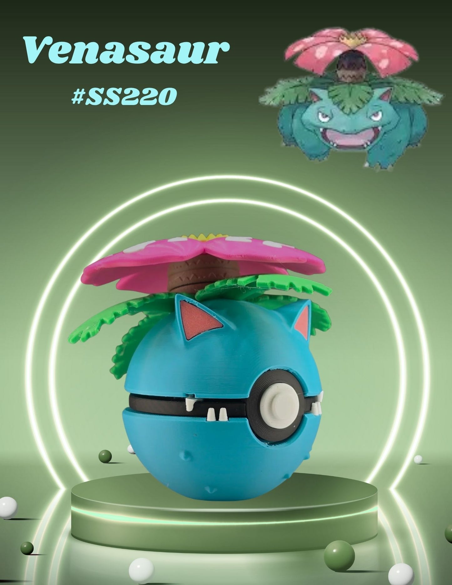 Blind Box Option: Pokemon Inspired Collectible Character Pokeballs