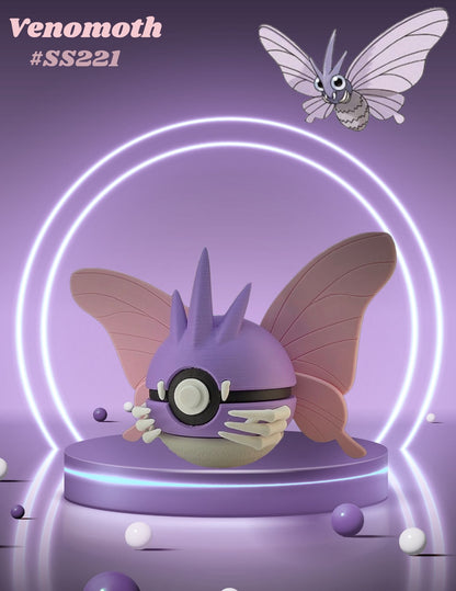 Blind Box Option: Pokemon Inspired Collectible Character Pokeballs