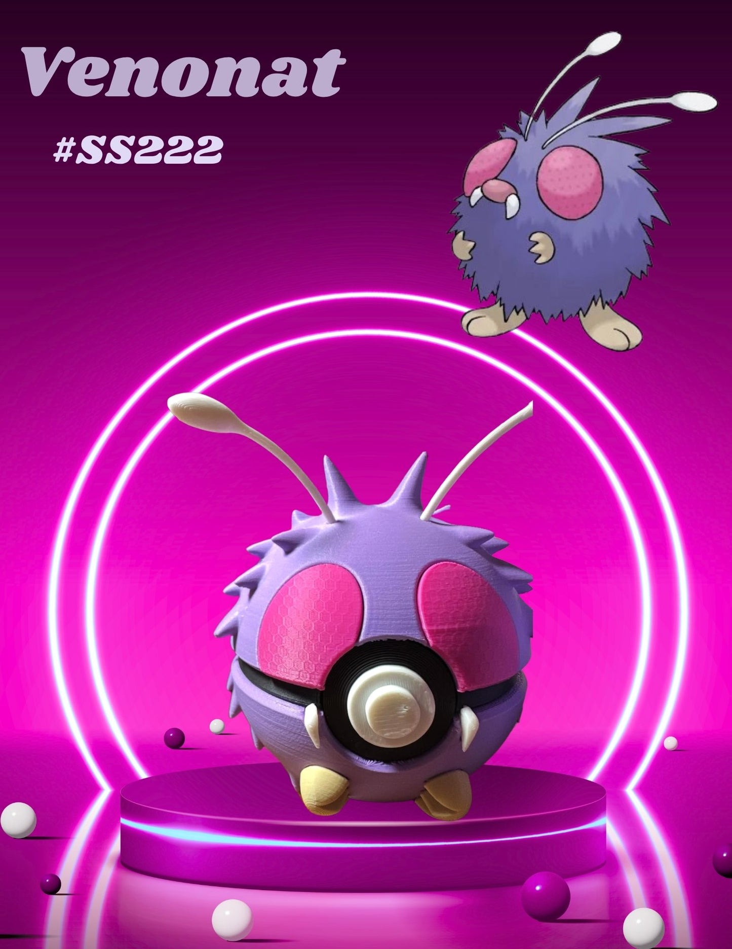 Blind Box Option: Pokemon Inspired Collectible Character Pokeballs