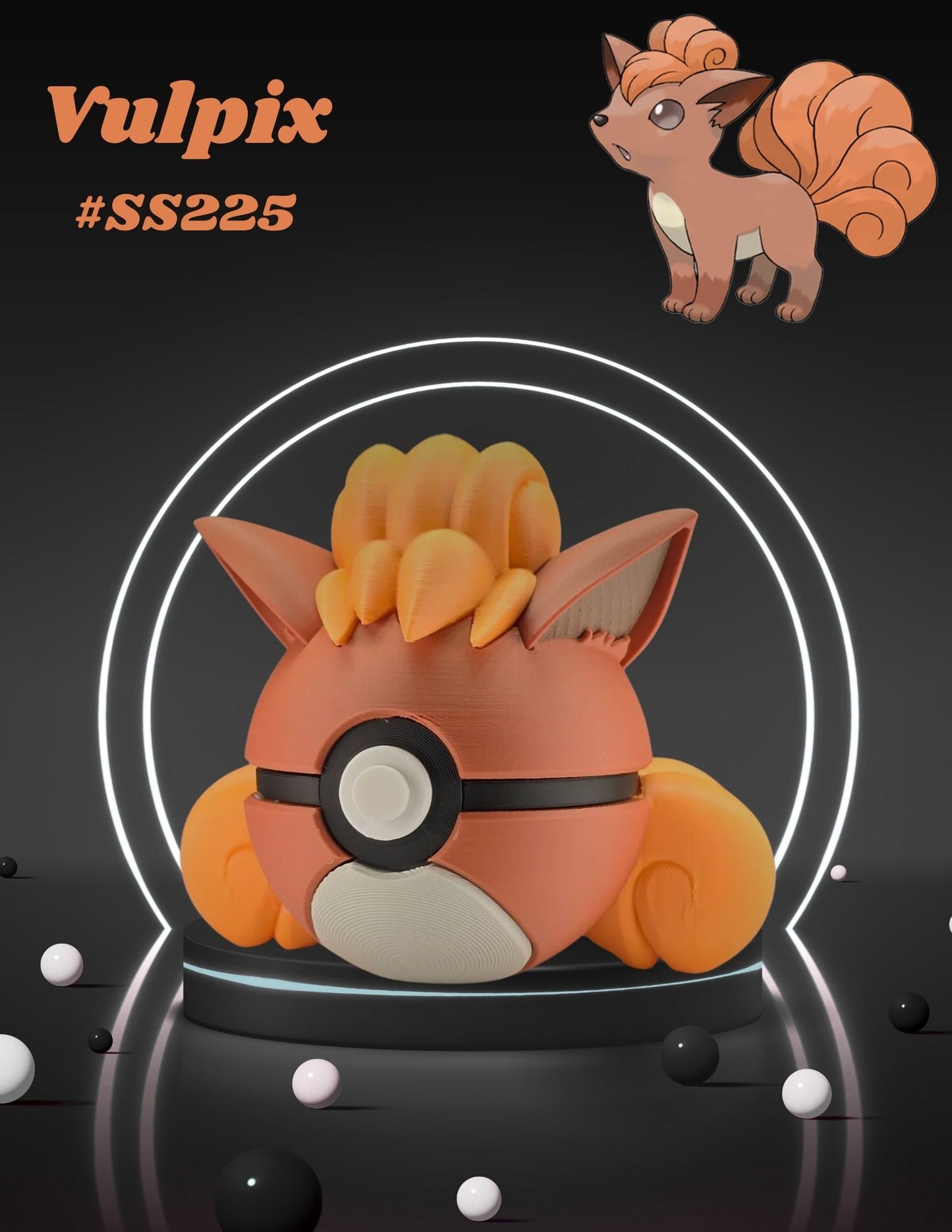 Blind Box Option: Pokemon Inspired Collectible Character Pokeballs
