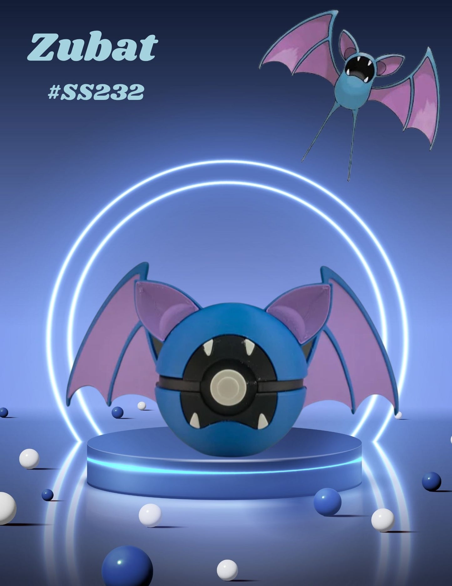 Blind Box Option: Pokemon Inspired Collectible Character Pokeballs