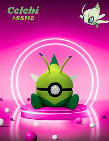 Blind Box Option: Pokemon Inspired Collectible Character Pokeballs