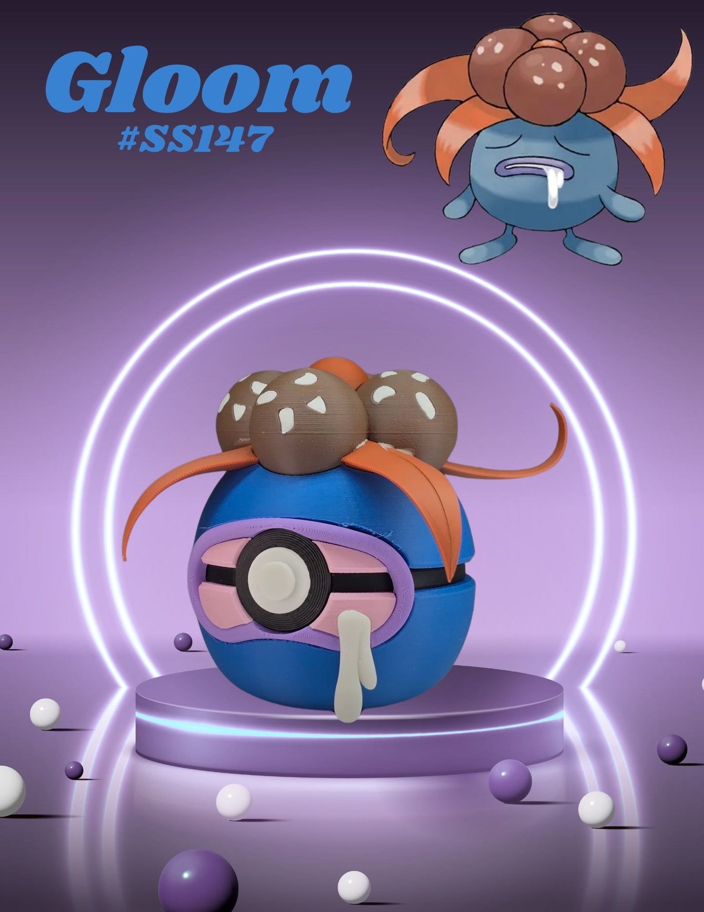 Blind Box Option: Pokemon Inspired Collectible Character Pokeballs