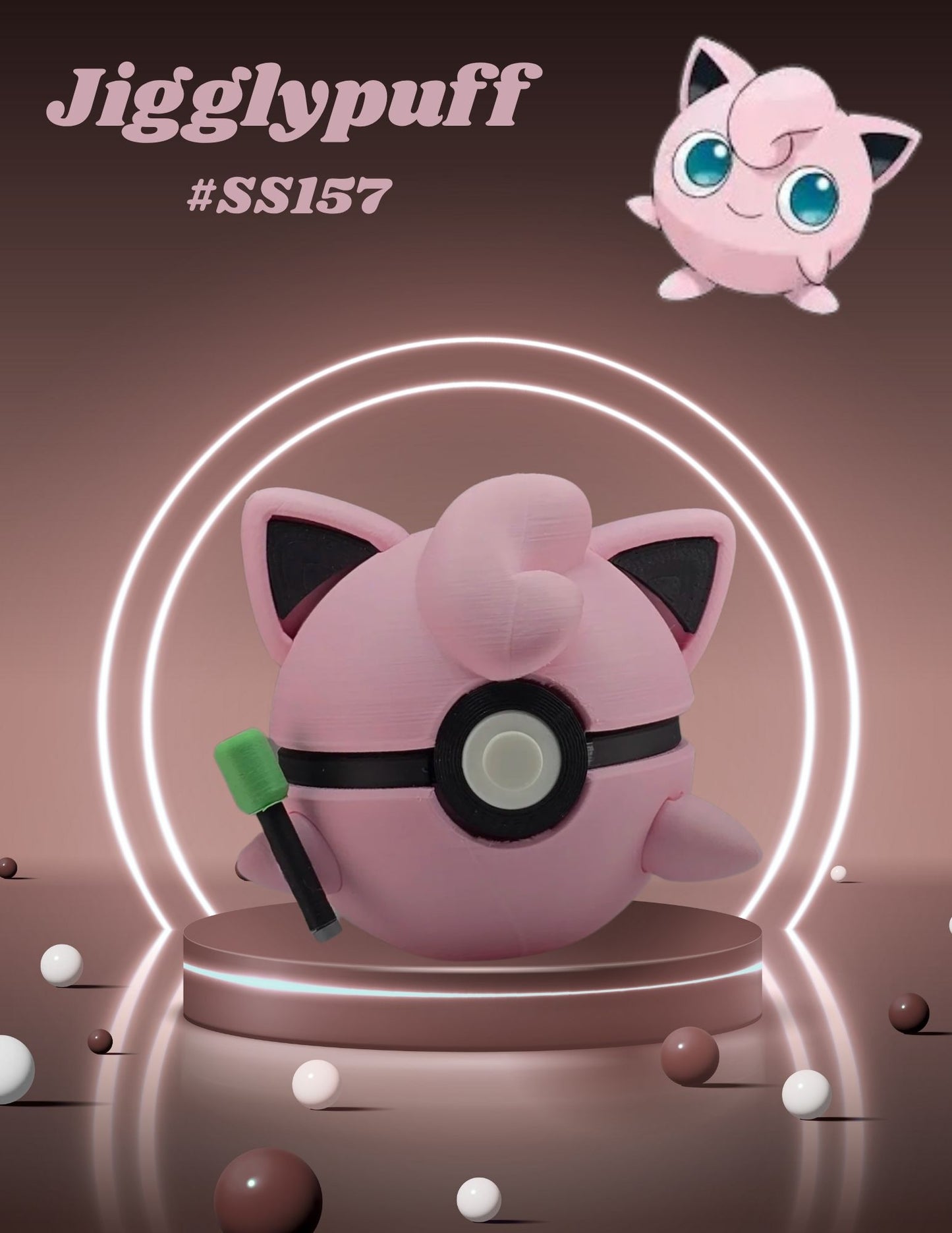 Blind Box Option: Pokemon Inspired Collectible Character Pokeballs