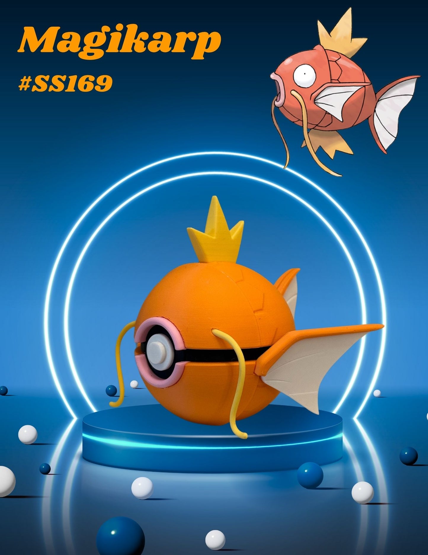 Blind Box Option: Pokemon Inspired Collectible Character Pokeballs