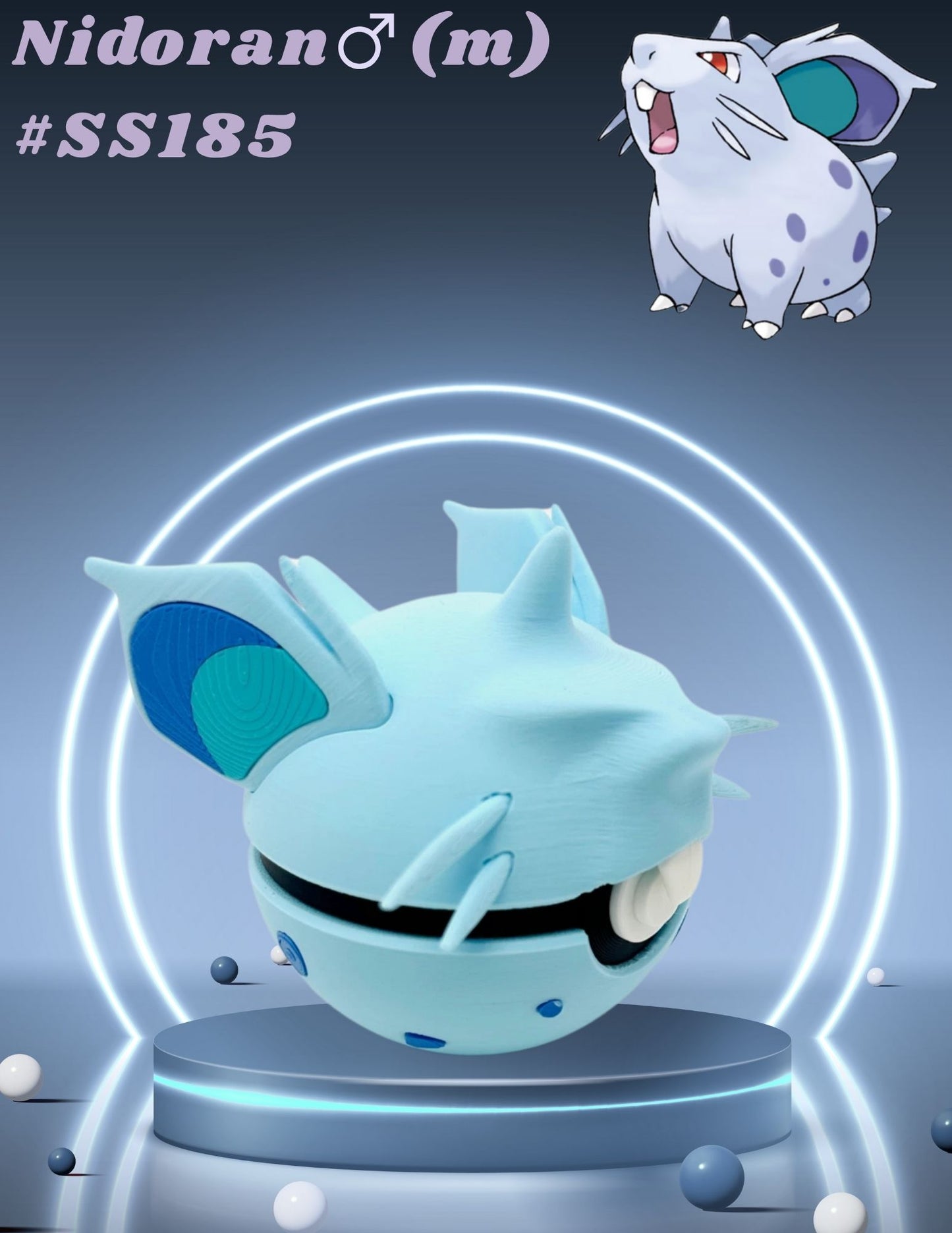 Blind Box Option: Pokemon Inspired Collectible Character Pokeballs