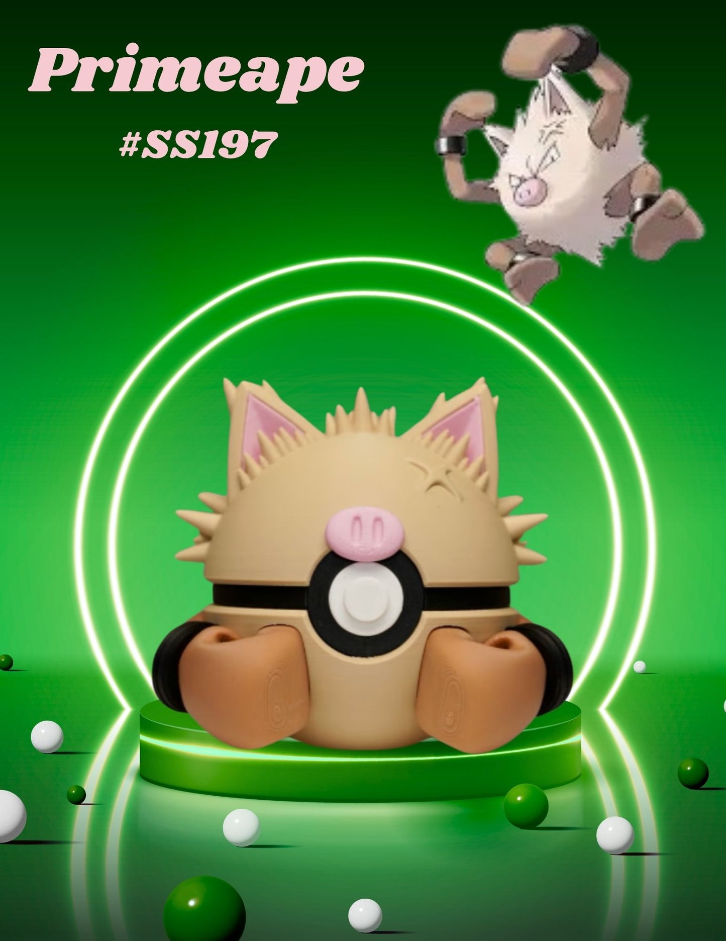 Blind Box Option: Pokemon Inspired Collectible Character Pokeballs